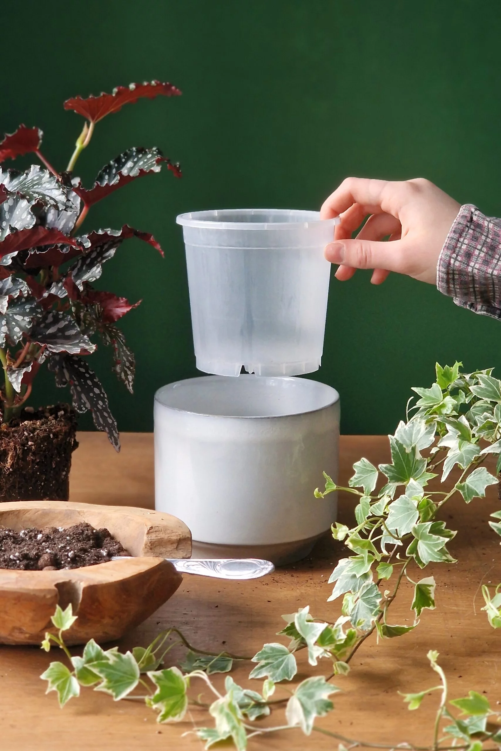 Istutusruukku kirkas 4 kokoa