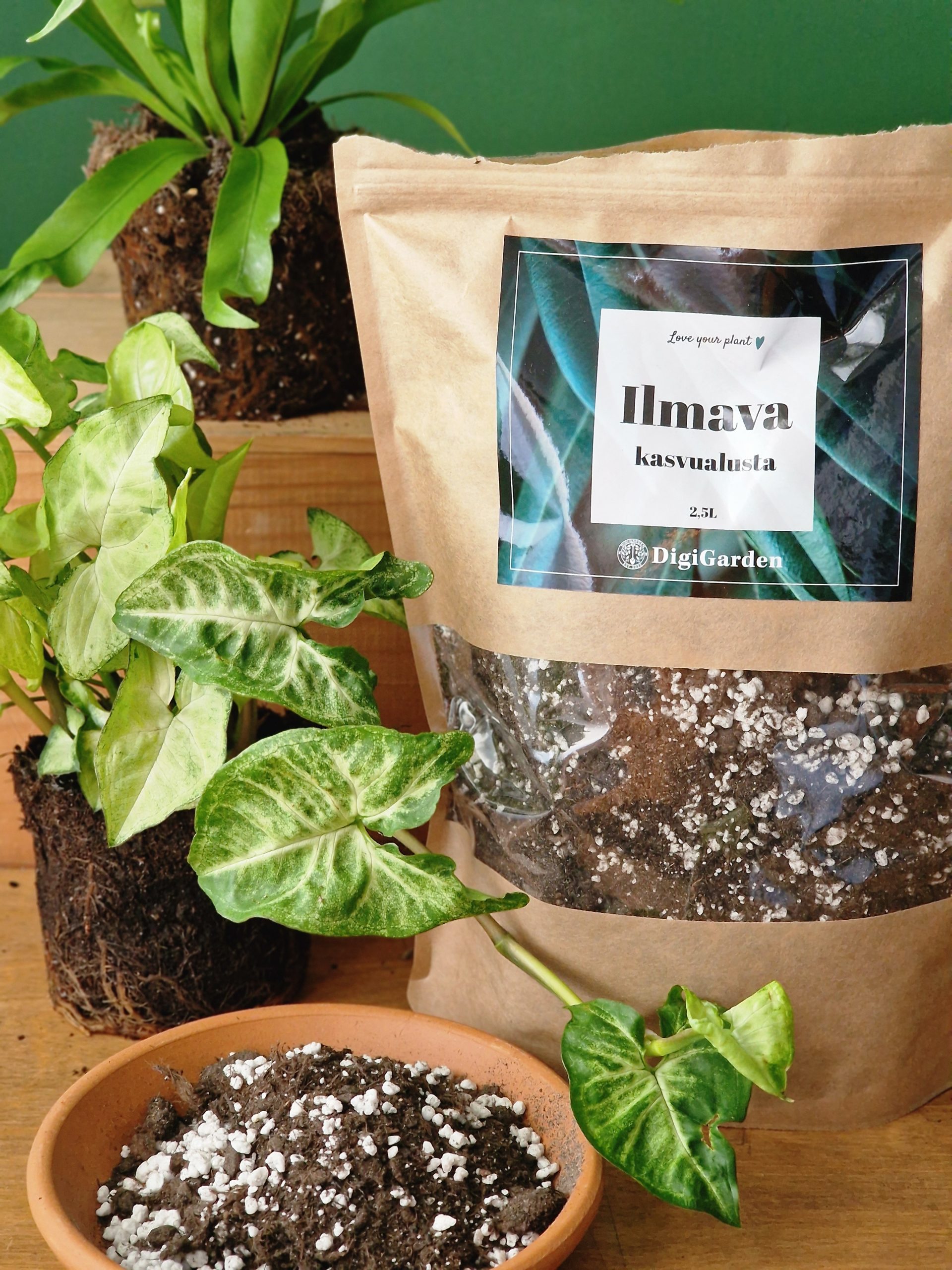 Ilmava kasvualusta by DigiGarden YLEISMULTA 2,5/5L/8L