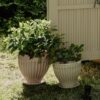 Keraaminen istutusruukku Anna vaaleanvihreä 17/21cm