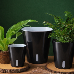 Altakasteluruukku musta 4 kokoa