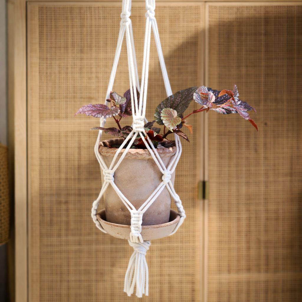 Makramee-amppeli by DigiGarden (L-koko)