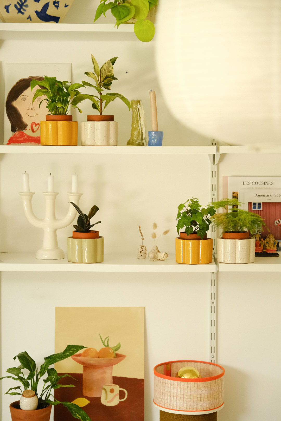 Paulita valkoinen itsekasteluruukku S - Image 5