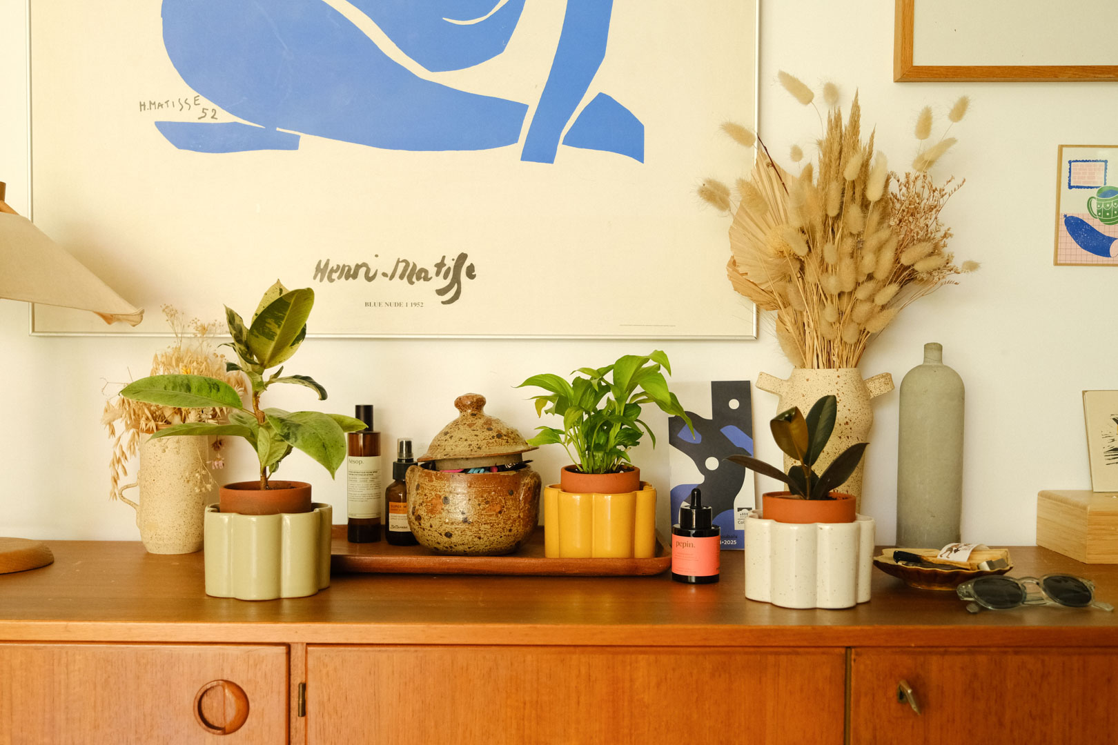 Paulita sinapinkeltainen itsekasteluruukku S - Image 4